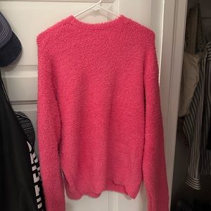 Skims cozy knit pullover pink never worn